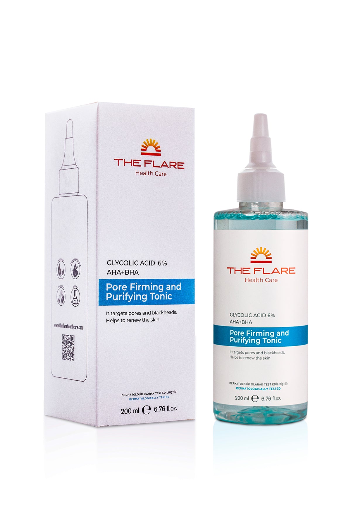 Tonik Gözenek Sıkılaştırıcı ve Arındırıcı 200ml - The Flare Health Care